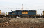 CSX 8037 on a NB freight